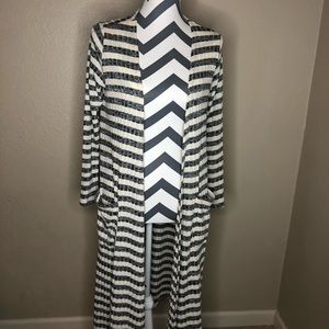 Lularoe XS long cardigan
